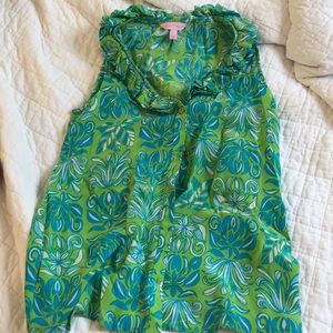 Super cute lily Pulitzer tank like new condition!